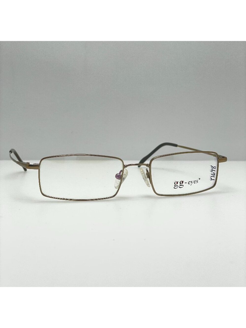 GG Eyes Ron Dull Gold Avada Eyeglasses Eye Glasses Frames 53-18-145